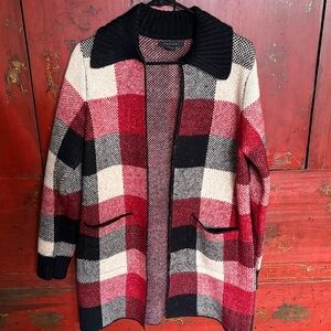 NWOT Tahari Sweater Coat
